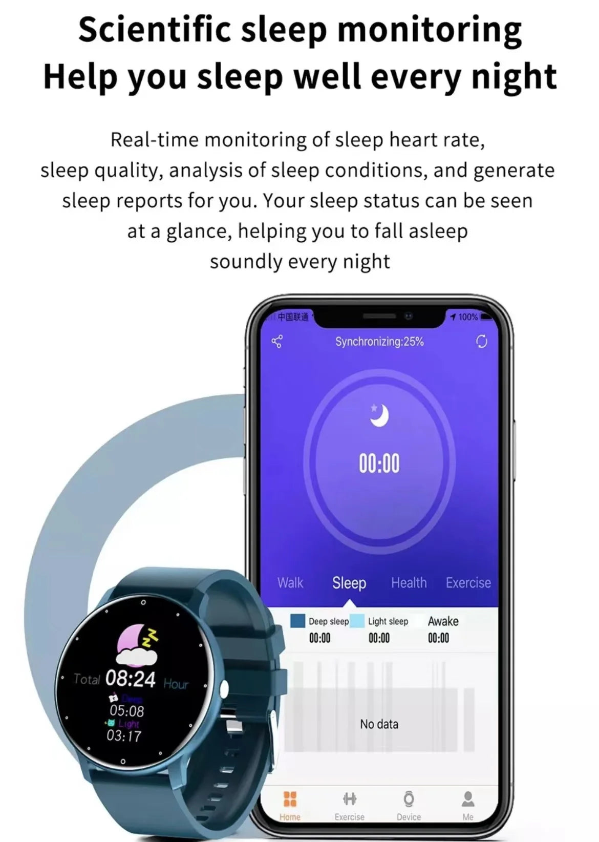 2024 New BT Smart Watch TFT Touch Screen Waterproof Sport Fitness Tracker for iphone Sumsang Smartwatch