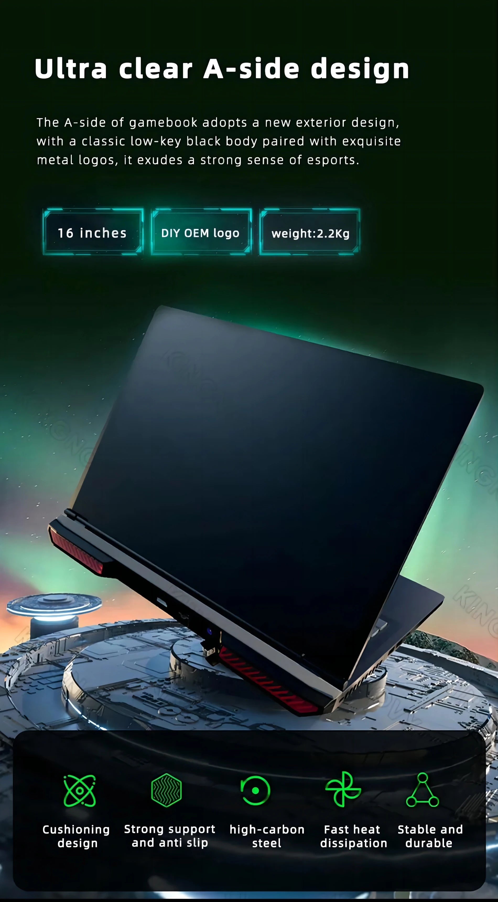 16 Inch RTX 4060 8GB IPS Screen New Intel I9-13900HK Win11 Gaming Laptop with RTX 4060 8GB Computer From Top Manufacture