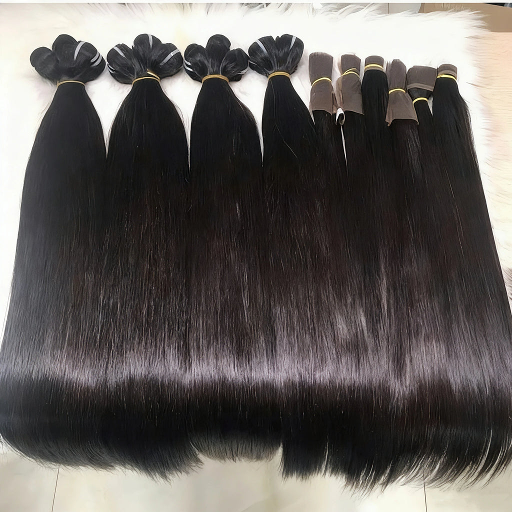 12A Brazilian Indian Hair Extension Cuticle Aligned Raw Cambodian Hair Bundles Vendors Bone Straight Burmese Curly Human Hair