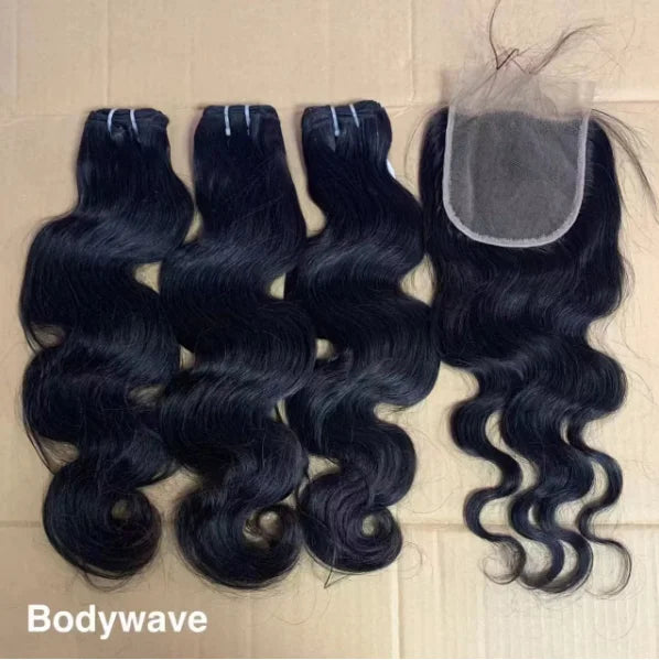 100% Human Hair Extensions Bone Straight Raw Bundles Cheap Wholesale Bulk Indian Hair 10-30 Inch Hair Bundles
