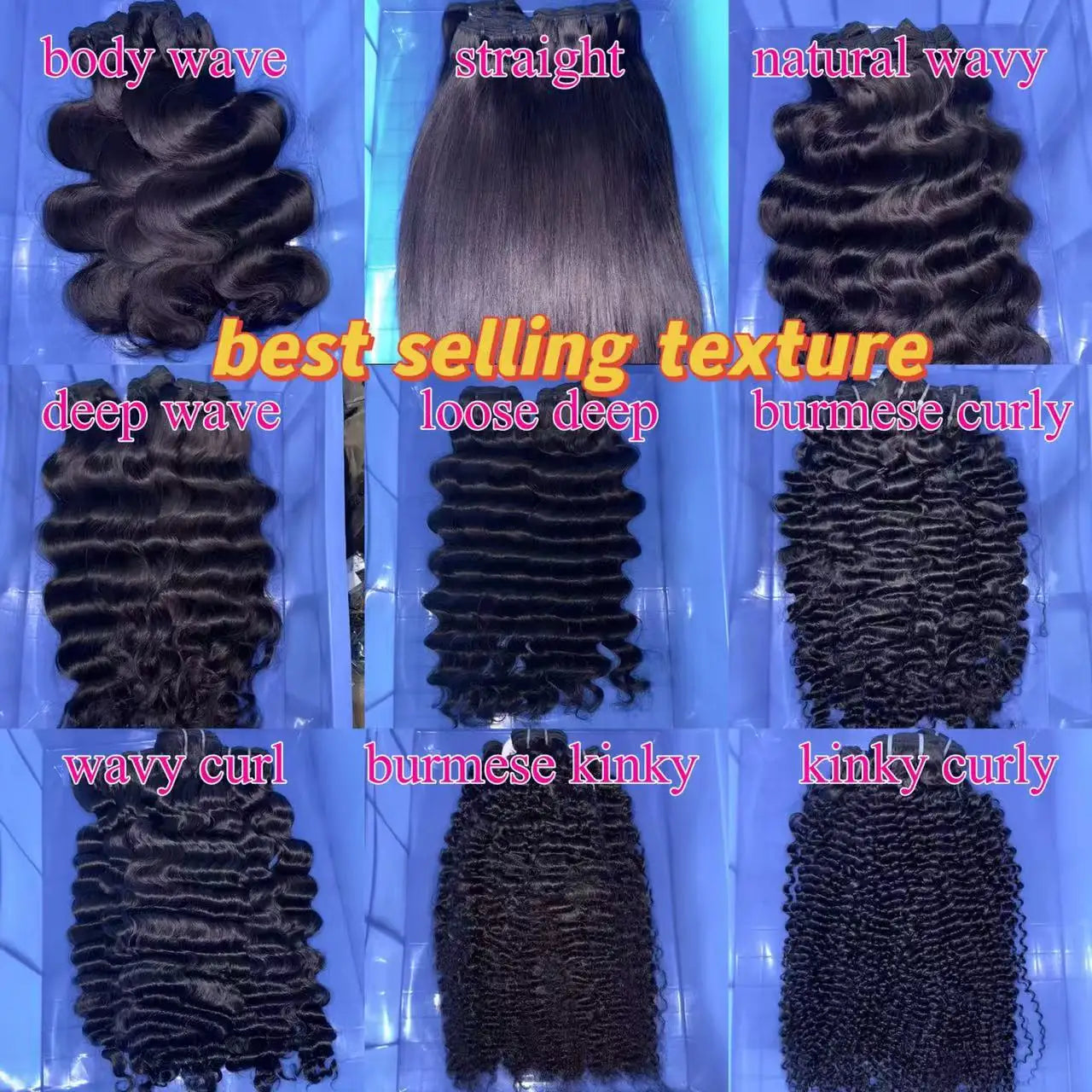 10-30inch 12A Cuticle Aligned Hair Extension Bone Straight Raw Vietnamese Hair Bundles Raw Indian Burmese Curly Human Hair Weave