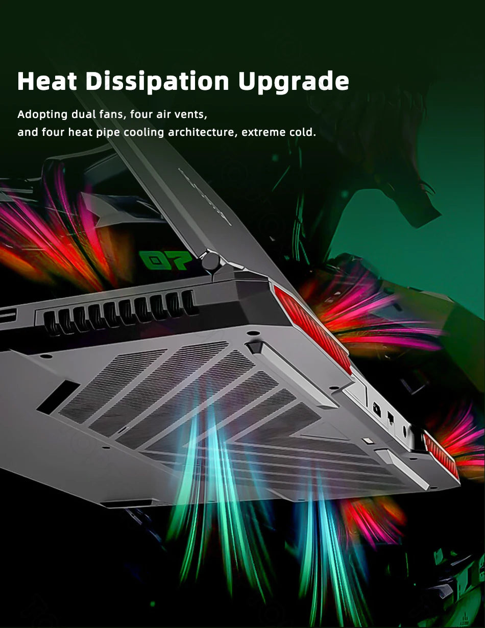 16 Inch RTX 4060 8GB IPS Screen New Intel I9-13900HK Win11 Gaming Laptop with RTX 4060 8GB Computer From Top Manufacture