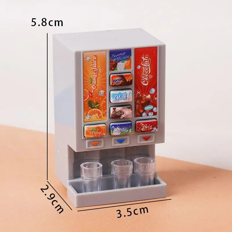 1/12 Dollhouse Simulation Miniature Kitchen Appliances Model Dollhouse Air Fryer Beverage Machine Oven Rice Cooker Ornaments