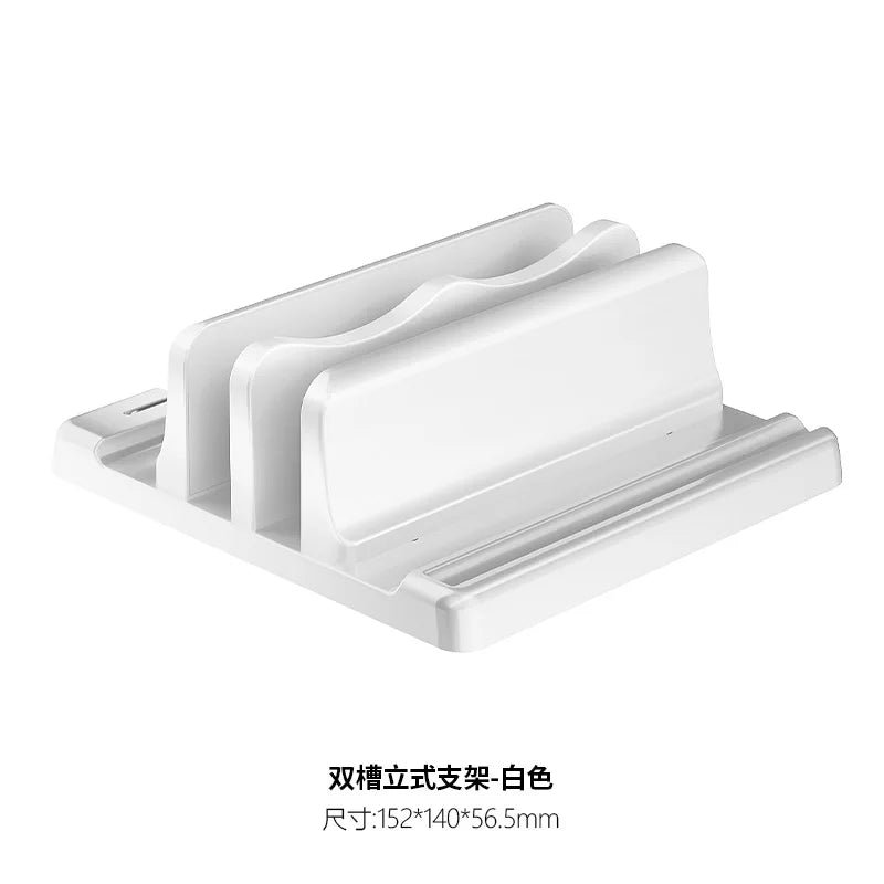 Office Laptop Stand Save Desktop Space Easy To Place Computer Accessories Scalable Width Office Desk Storage