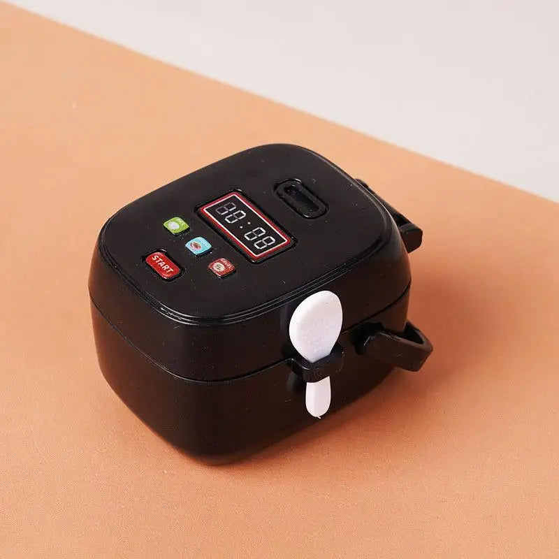 1/12 Dollhouse Simulation Miniature Kitchen Appliances Model Dollhouse Air Fryer Beverage Machine Oven Rice Cooker Ornaments