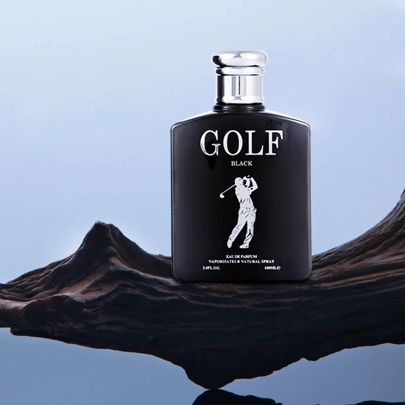 100ML 3.4FL.OZ Men's Perfume - Inspired by P.olo Black Woody Notes Eau De Toilette Spray - with Sage, Absinthe, Lemon