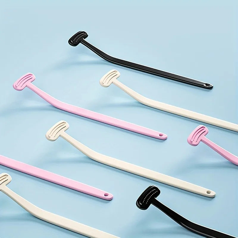 1pc Tongue Scraper, Tongue Coating Scraper, Reduce Bad Breath for Oral Care, Tongue Cleaners, Tongue Cleaning Tools for Adults