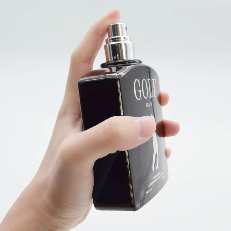 100ML 3.4FL.OZ Men's Perfume - Inspired by P.olo Black Woody Notes Eau De Toilette Spray - with Sage, Absinthe, Lemon