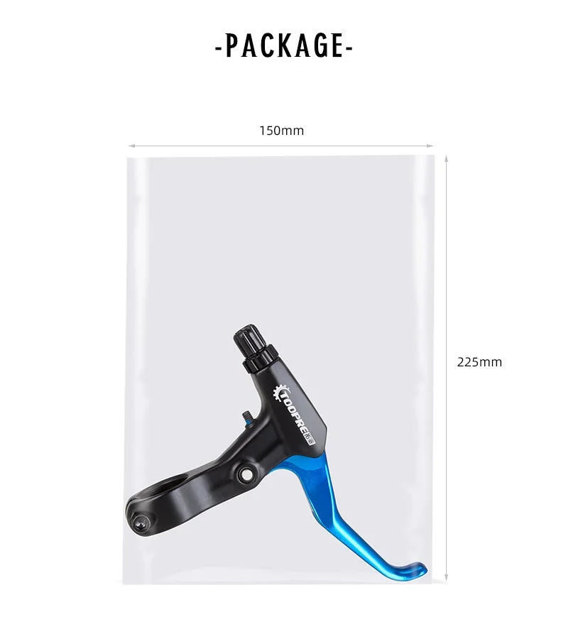 1 Pair Super Iight Aluminum Alloy Mountain Bike Brake Lever With Bell V-Brake Bicycle Parts Bicycle Accessories