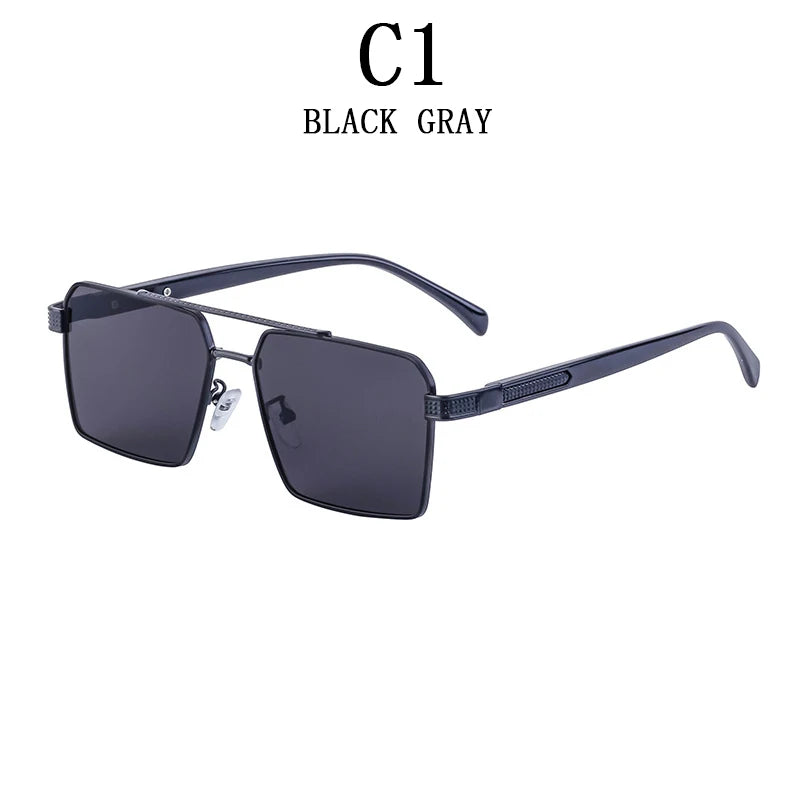 2023 Square Sunglasses For Men Luxe Sunglasses Women Trendy Vintage Fashion Glasses Sun Gafas De Sol Hombre Lunette Soleil Femme