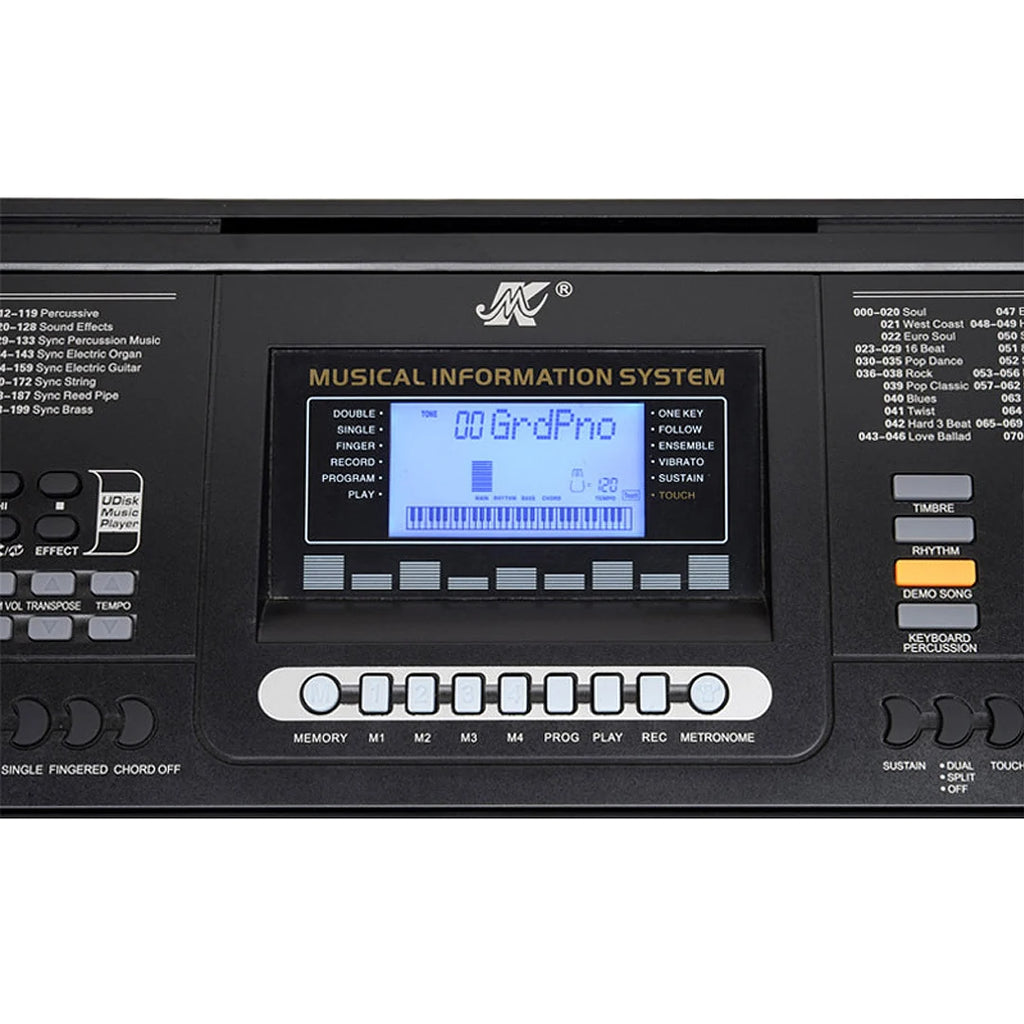 Musical Keyboard Professional Midi Controller Electronic Piano Music Synthesizer Digital 61 Keys Organ Instruments