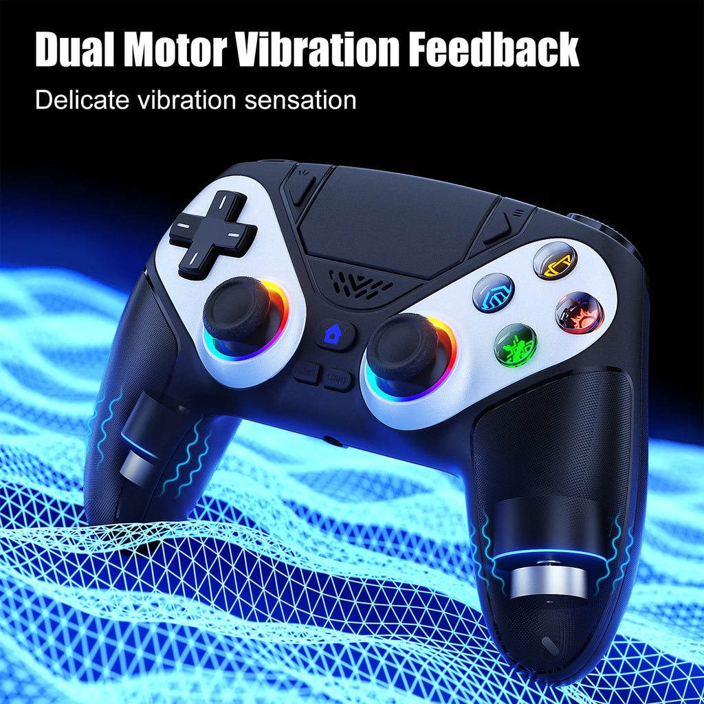 Bluetooth Gamepad For Playstation 5 Wireless Controller Ps5 Pc Console Controller With Turbo Dual Sense Vibrate Programming