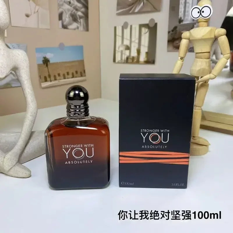 100ML Luxury Perfume Famous Brands Men's Cologne Long Lasting Fragrance Stronger With You Prerfume Absoluteiy Intense
