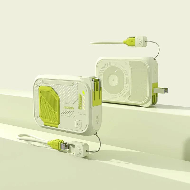 20000mAh/10000mAh Multi-functional 5-in-1 All-in-One Power Bank - Comes with Data Cable, Bracket -Built-in Plug -Outdoor Travel