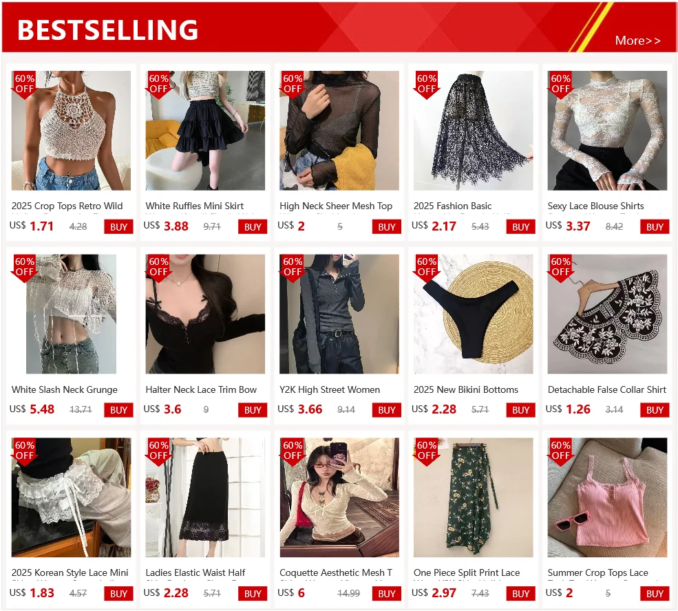 2025 Crop Tops Retro Wild Hollow Perspective Tassel Sexy Spaghetti Strap Tanke Top Women Built In Bra New Back Lace Halter Neck