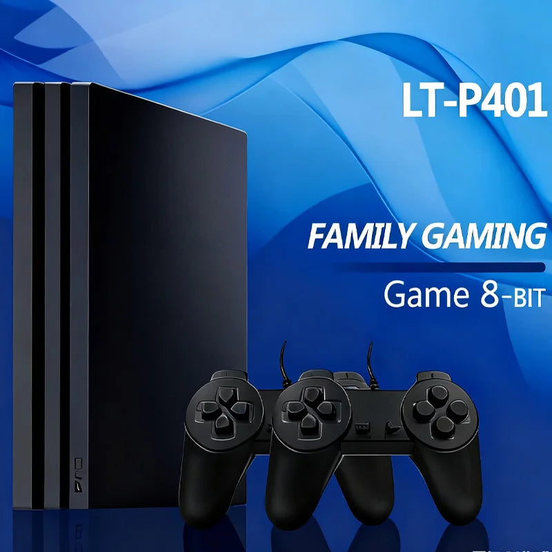 PS 4 Style Gaming Console Set With 22 Built-In Classic Games Including A Black Light Gun Controllers Suitable For Retro Game