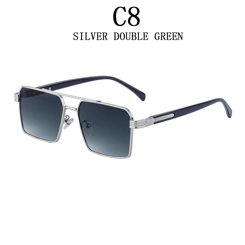 2023 Square Sunglasses For Men Luxe Sunglasses Women Trendy Vintage Fashion Glasses Sun Gafas De Sol Hombre Lunette Soleil Femme