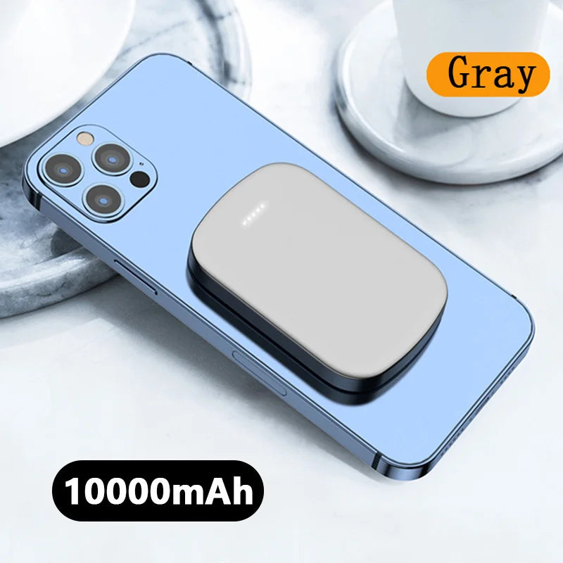 10000mAh Magnetic Power Bank Charger PD 20W Wireless Fast Charge External Battery Portable Charger for iPhone 14 13 12 Pro Max