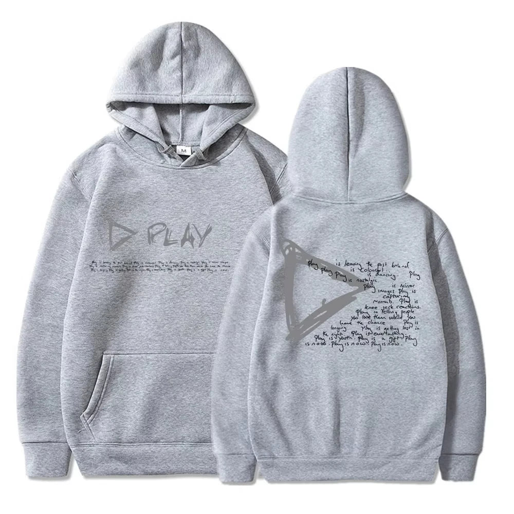 2025 Aesthetic Sweatshirt Ed Sheeran Play Tour Couple Top Fashion Design Clothes Men Women Clothing Hip Hop Casual Hoodies Gifts