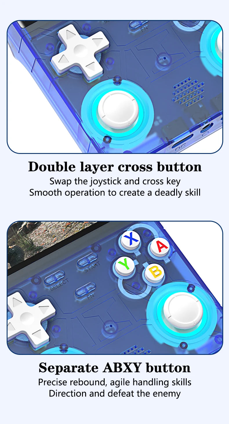 Retro nostalgic handheld game console R36 Ultra open-source Linux system 4-inch high-definition screen PSP dual joystick arcade