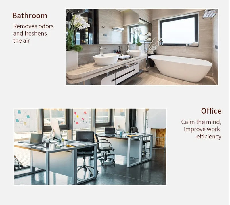 12 Flavors Essential Oils for Aroma Diffuser Air Humidifier Home Water-soluble 10ml Air Freshener Scents Fragrance Oil Perfume