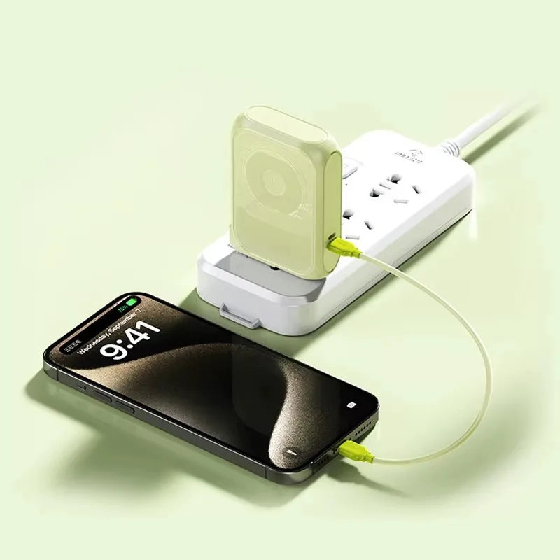 20000mAh/10000mAh Multi-functional 5-in-1 All-in-One Power Bank - Comes with Data Cable, Bracket -Built-in Plug -Outdoor Travel