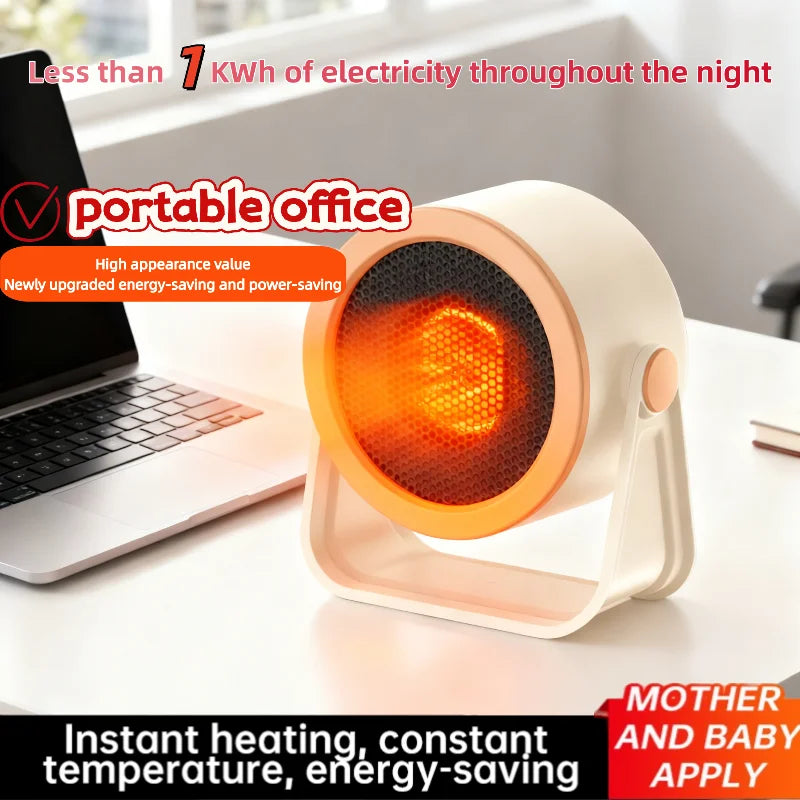 Portable Desktop Heater Electric Heater Hot Air Blower Fan Heater Mini Radiator Office Room Home Appliance Warmer Low Consumptio