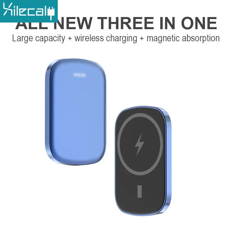 10000mAh Magnetic Power Bank Charger PD 20W Wireless Fast Charge External Battery Portable Charger for iPhone 14 13 12 Pro Max