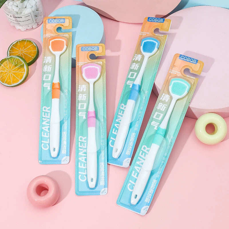 1pc Tongue Scraper, Reduce Bad Breath For Oral Care, Tongue Cleaners,Tongue Cleaning Tools For Adults