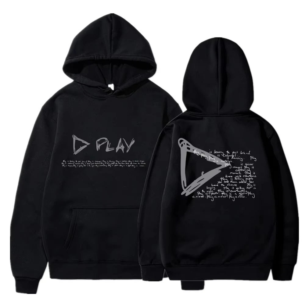 2025 Aesthetic Sweatshirt Ed Sheeran Play Tour Couple Top Fashion Design Clothes Men Women Clothing Hip Hop Casual Hoodies Gifts