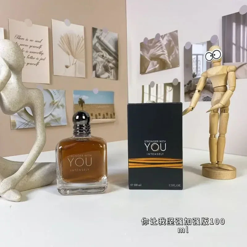 100ML Luxury Perfume Famous Brands Men's Cologne Long Lasting Fragrance Stronger With You Prerfume Absoluteiy Intense